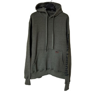 Wells Lamont NWT Men’s Green with Black Logo Hooded Sweatshirt Sz L